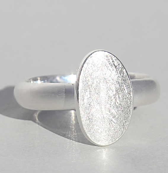 Silberring "Wanne " Silber