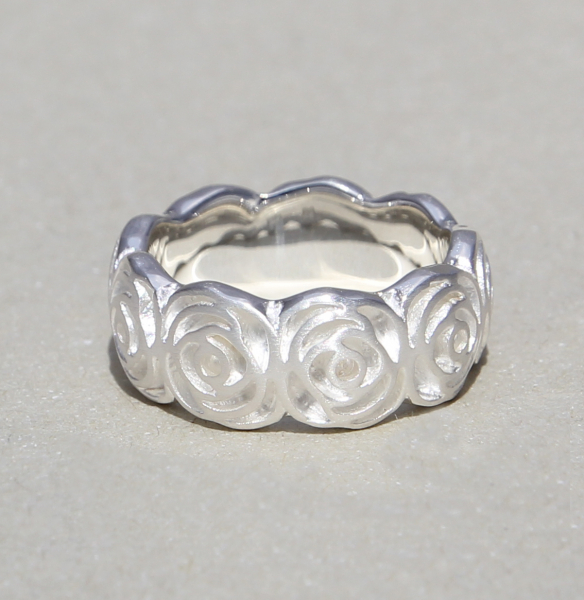 Silberring "Rose"