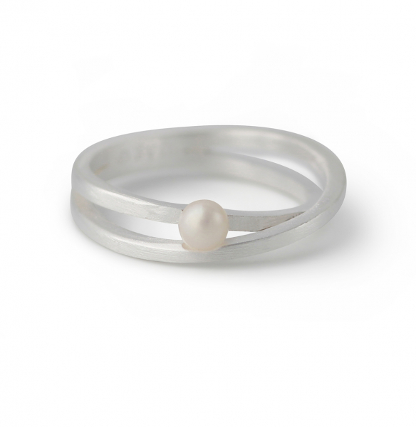 Silberring "Windung"