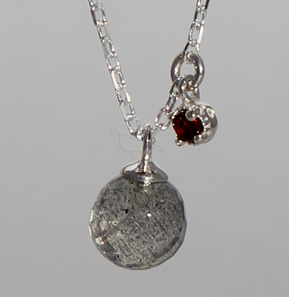 Collier mit Labradorit und Granat