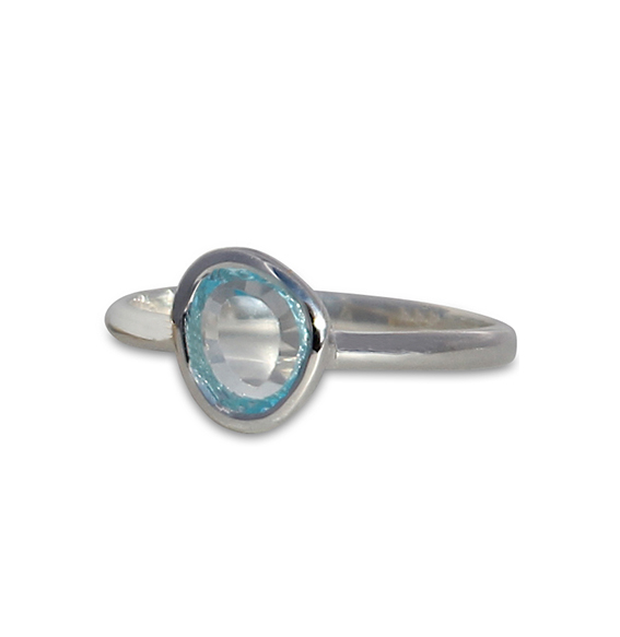 Silberring mit Topas | fine sparkle