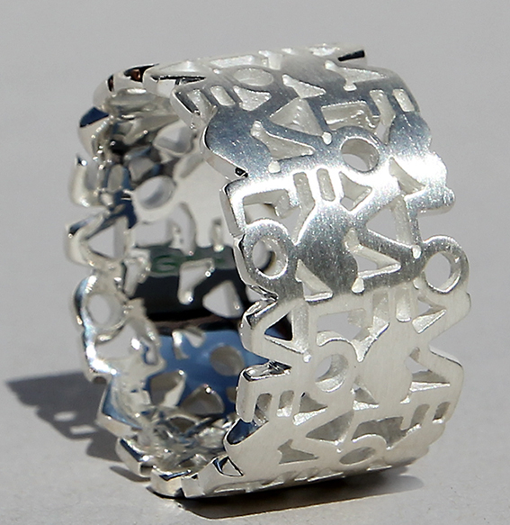 Silberring | Liebesbrief