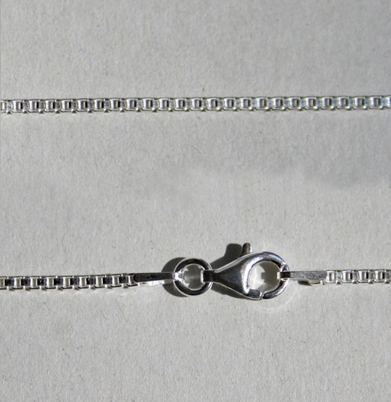 Venezianerkette 1,5 mm silber