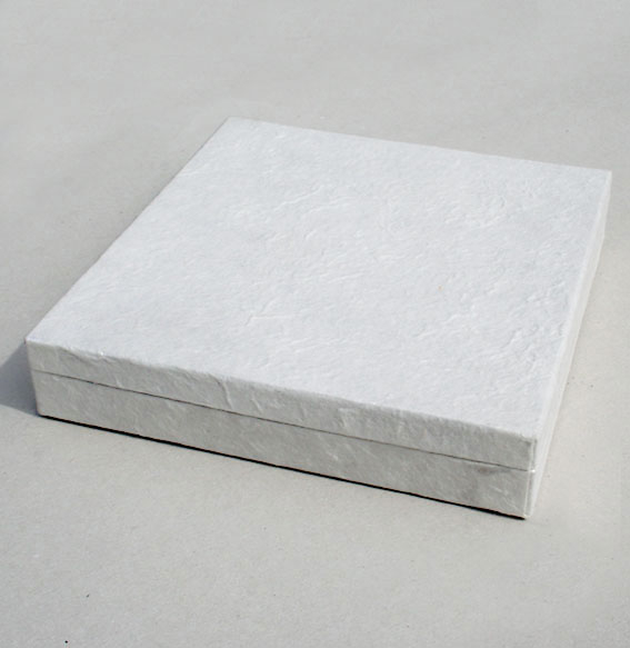 Papierbox -Collier- weiß VPE10